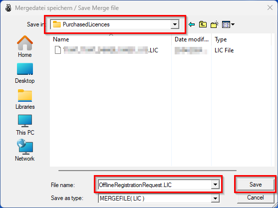 Offline Registration