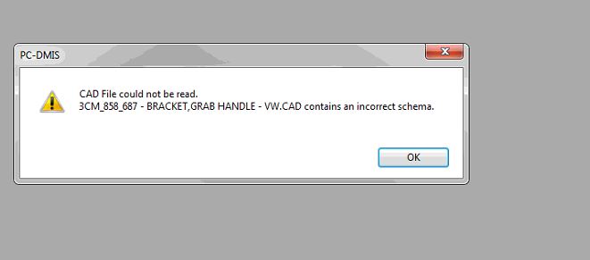 About Schema Numbers and Serialization Errors in PC-DMIS