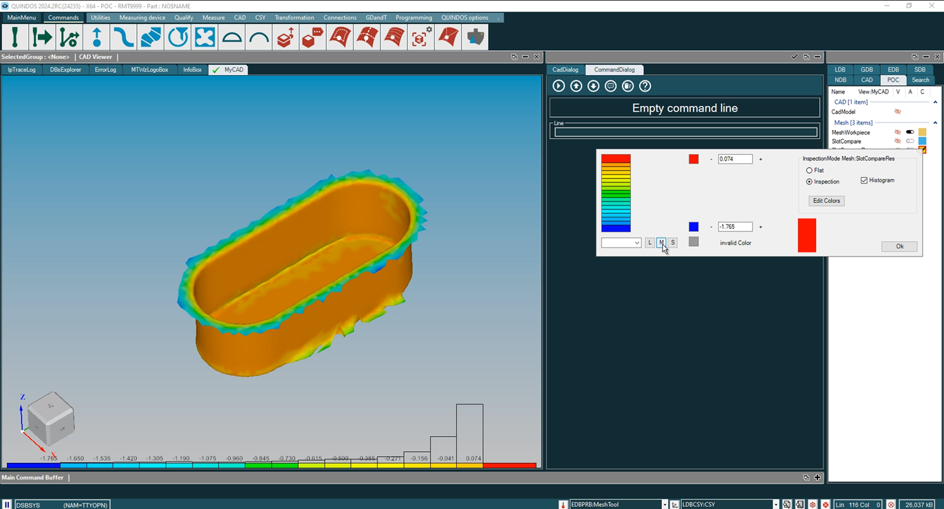 What’s New in QUINDOS 2024.2? New mesh & point cloud inspection features