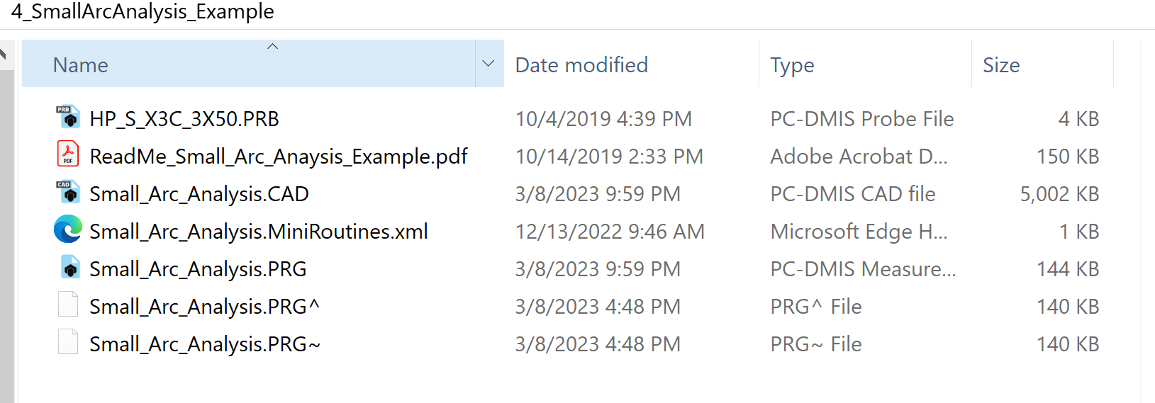 PC-DMIS - Discover - PC-DMIS Example Routines